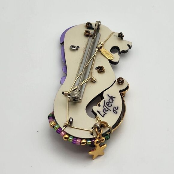 Rare Vintage LizTech Merlion Brooch - Picture 4 of 6